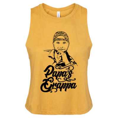 Ladies Racerback Crop Tank Thumbnail