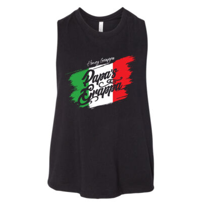 Ladies Racerback Crop Tank  Thumbnail